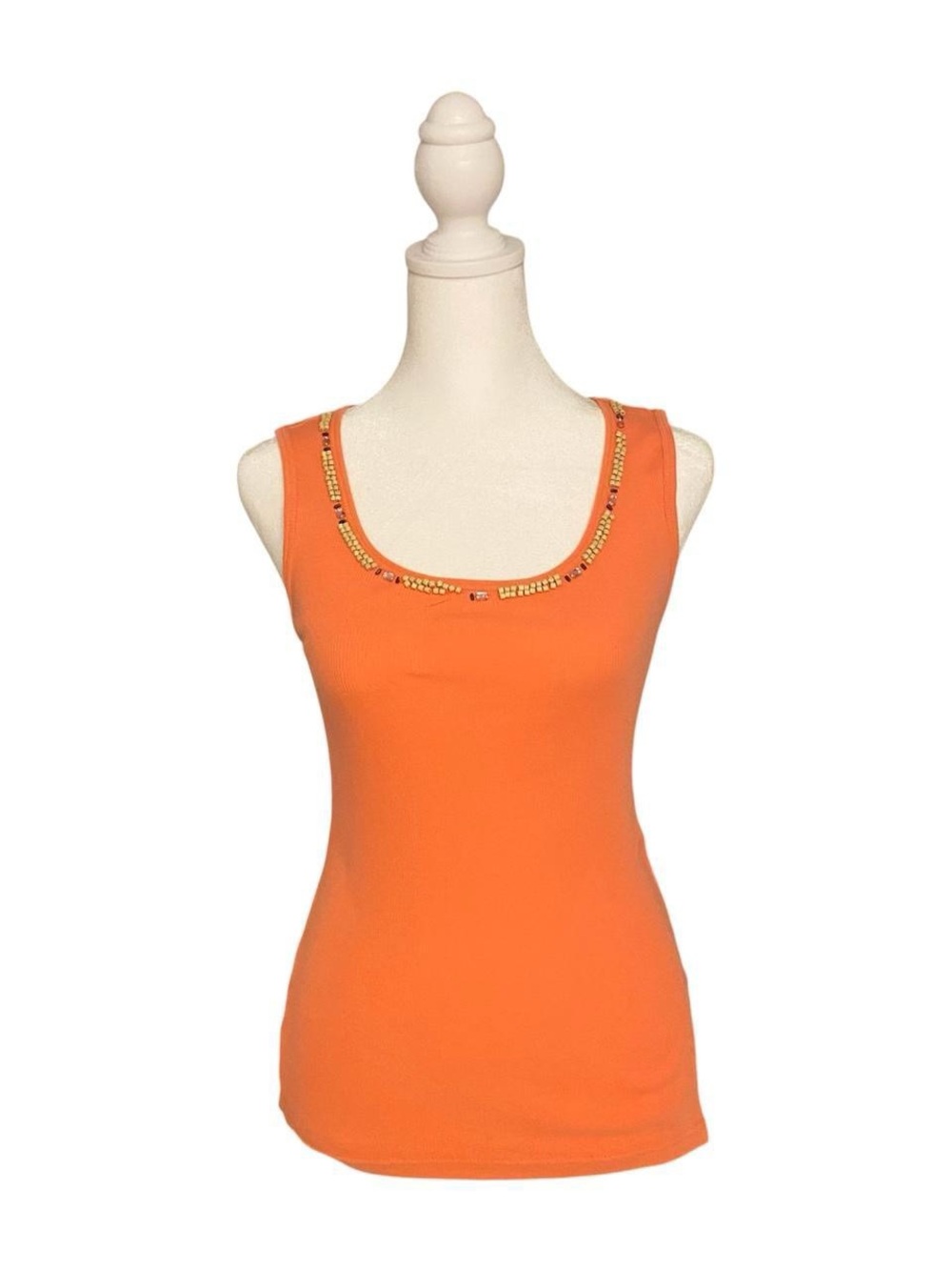 Personal Identity Beaded Tank Top
